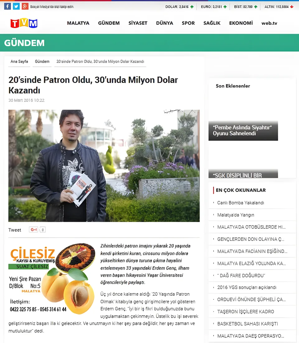 Malatyatv – Erdem Genç