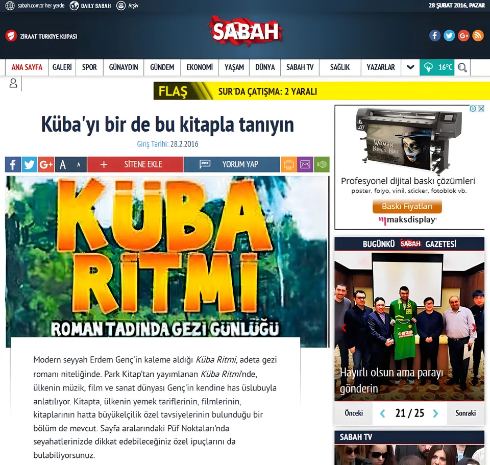 Sabah – Küba Ritmi