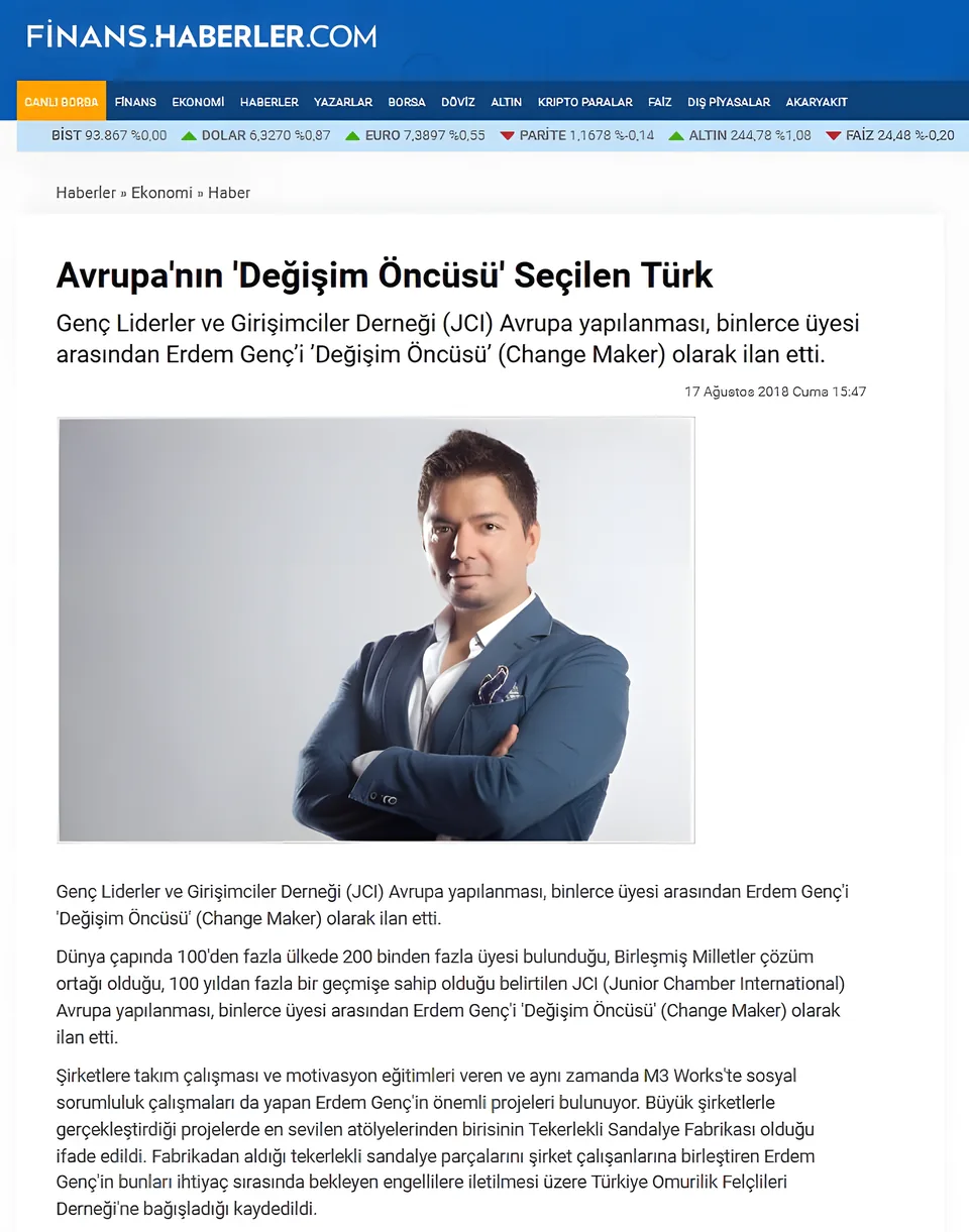 Haberler – Erdem Genç