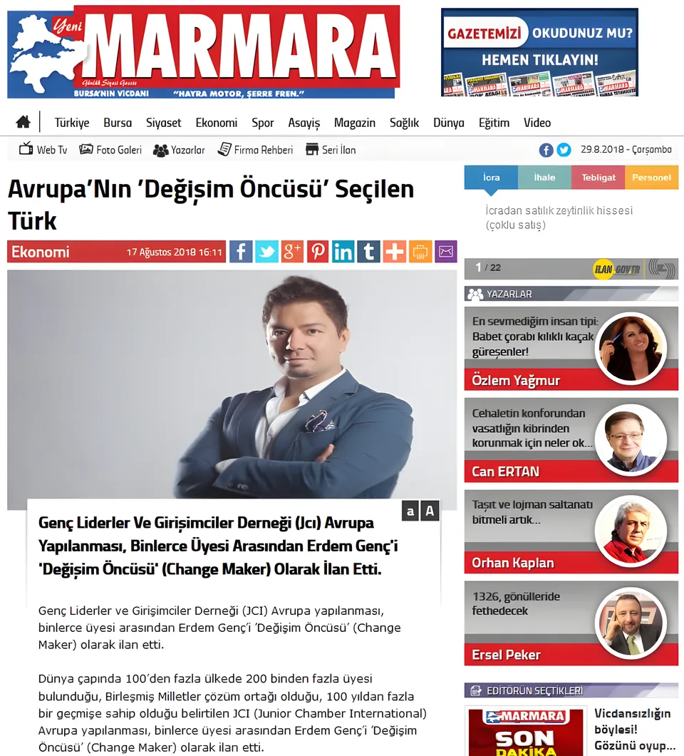 Yeni Marmara – Erdem Genç