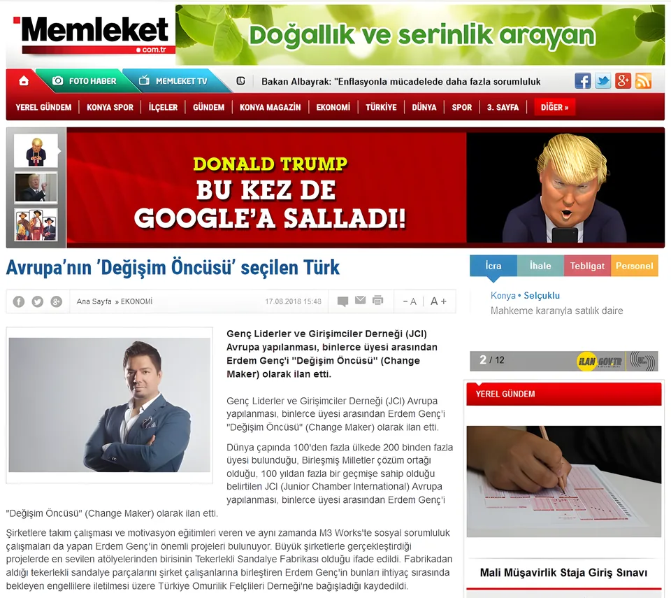 Memleket.com.tr – Erdem Genç