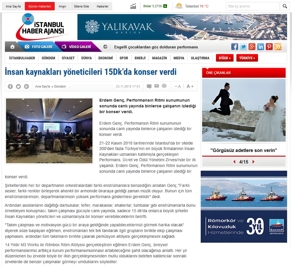 İstanbul Haber – Erdem Genç