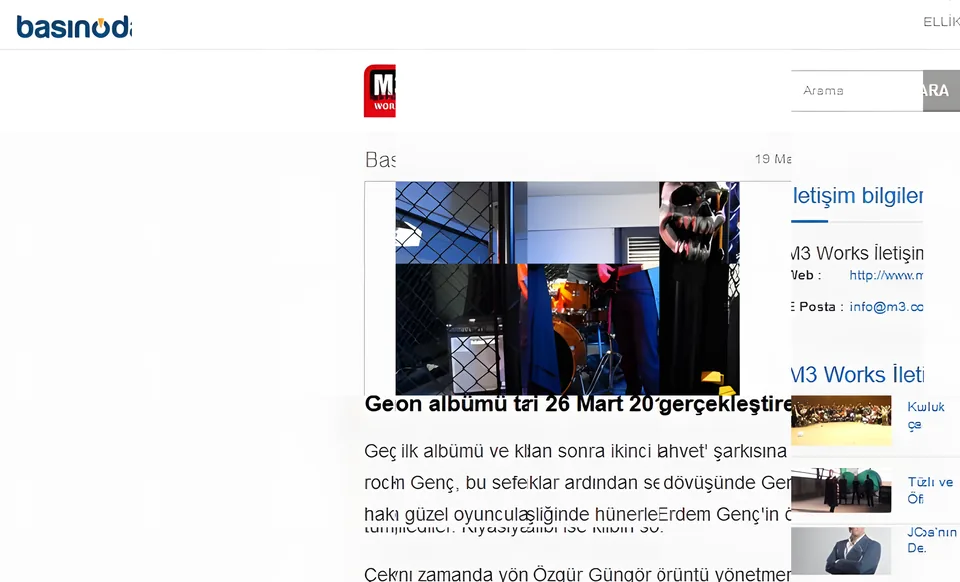 Basın Odam – Erdem Genç