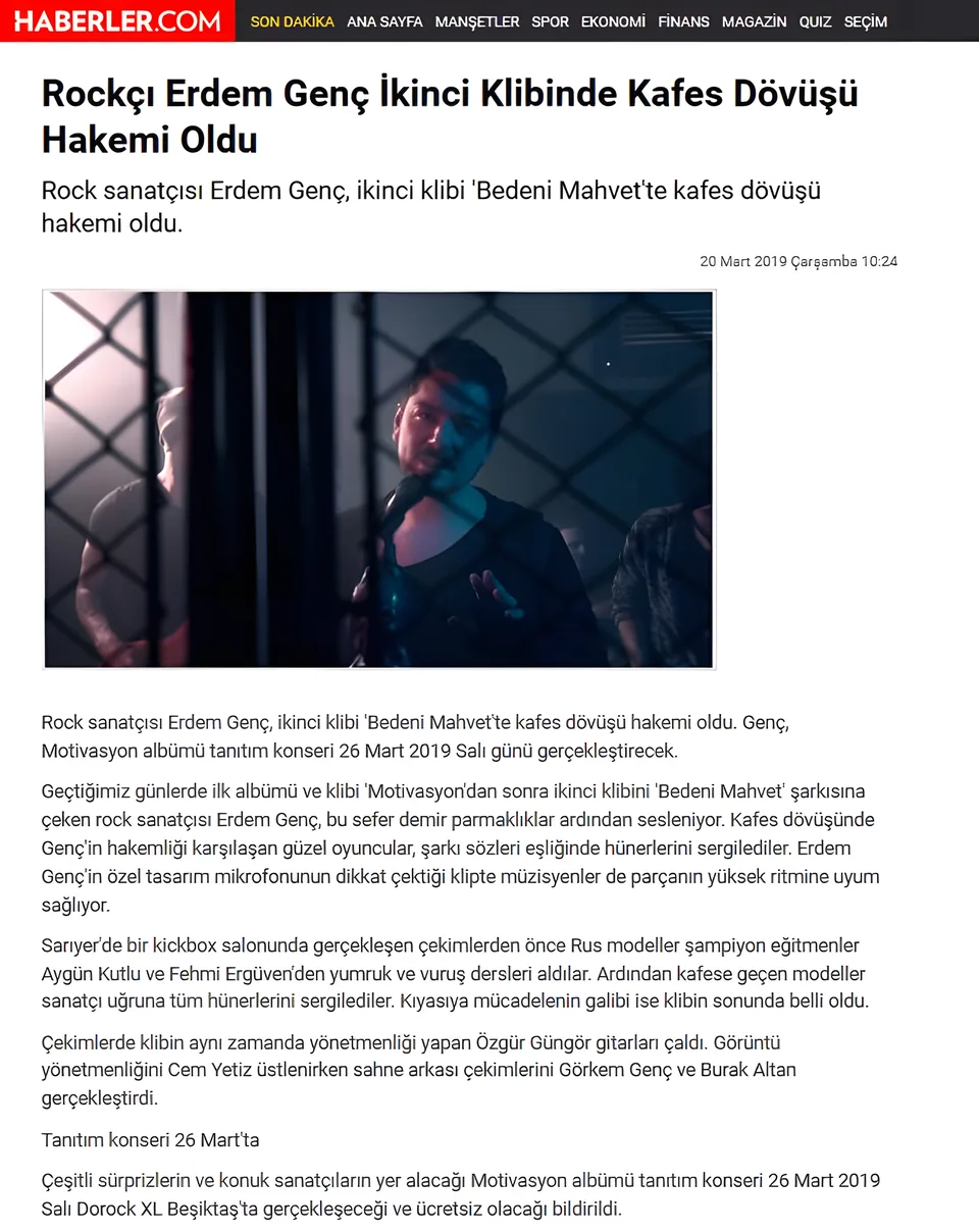 Haberler.com – Erdem Genç