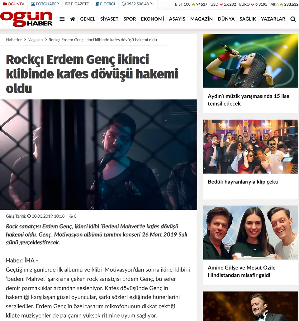 Ogün Haber – Erdem Genç
